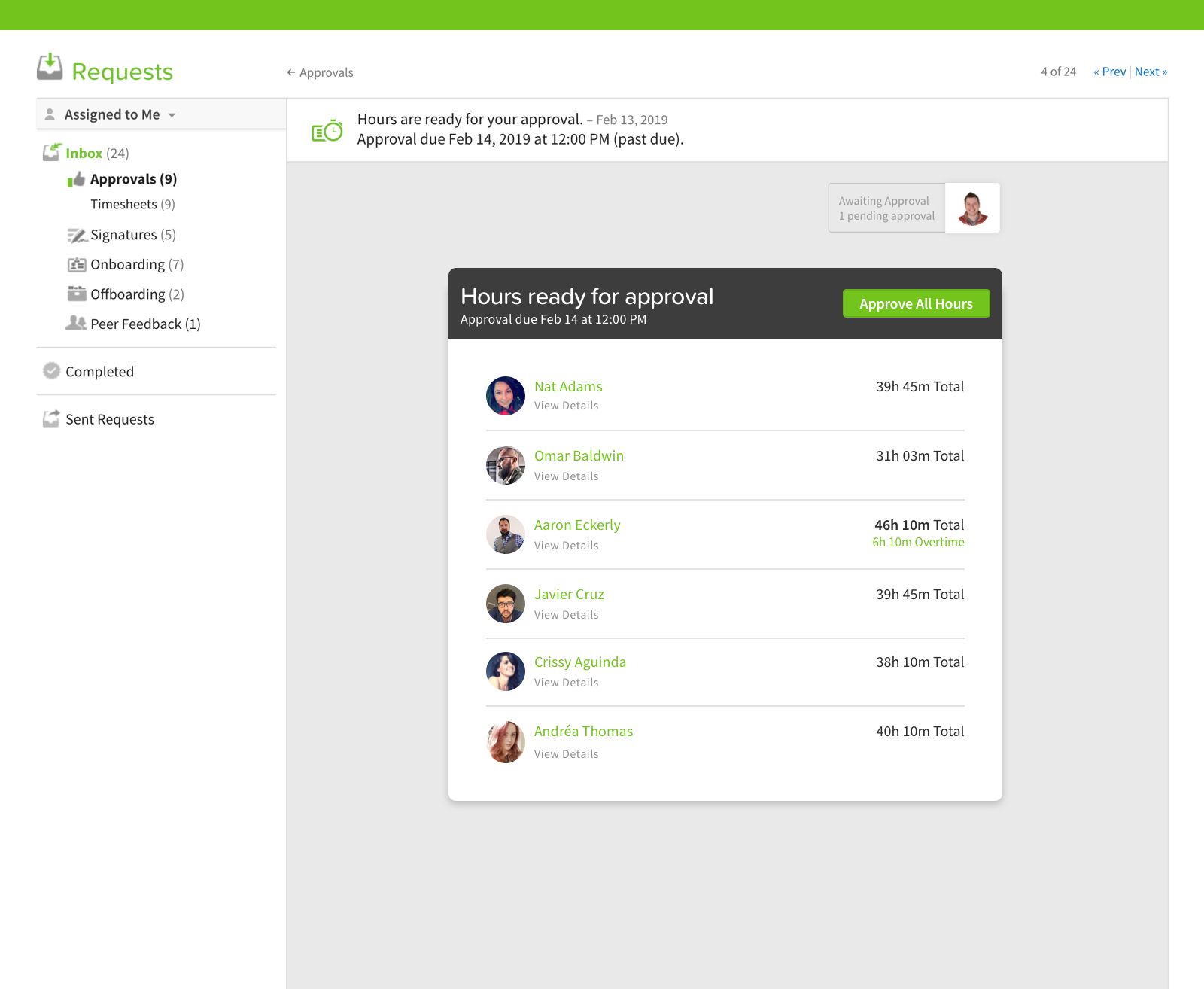 streamline_your_approvals - BambooHR Ireland | A Grouper Technology Division