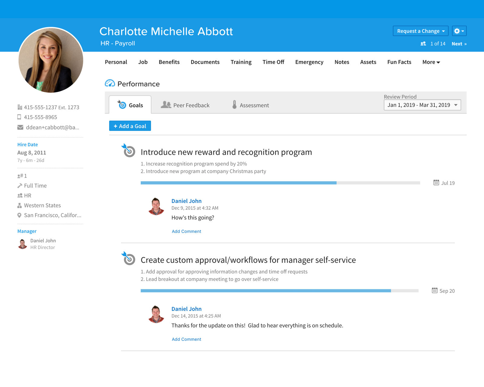 goals - BambooHR Ireland | A Grouper Technology Division