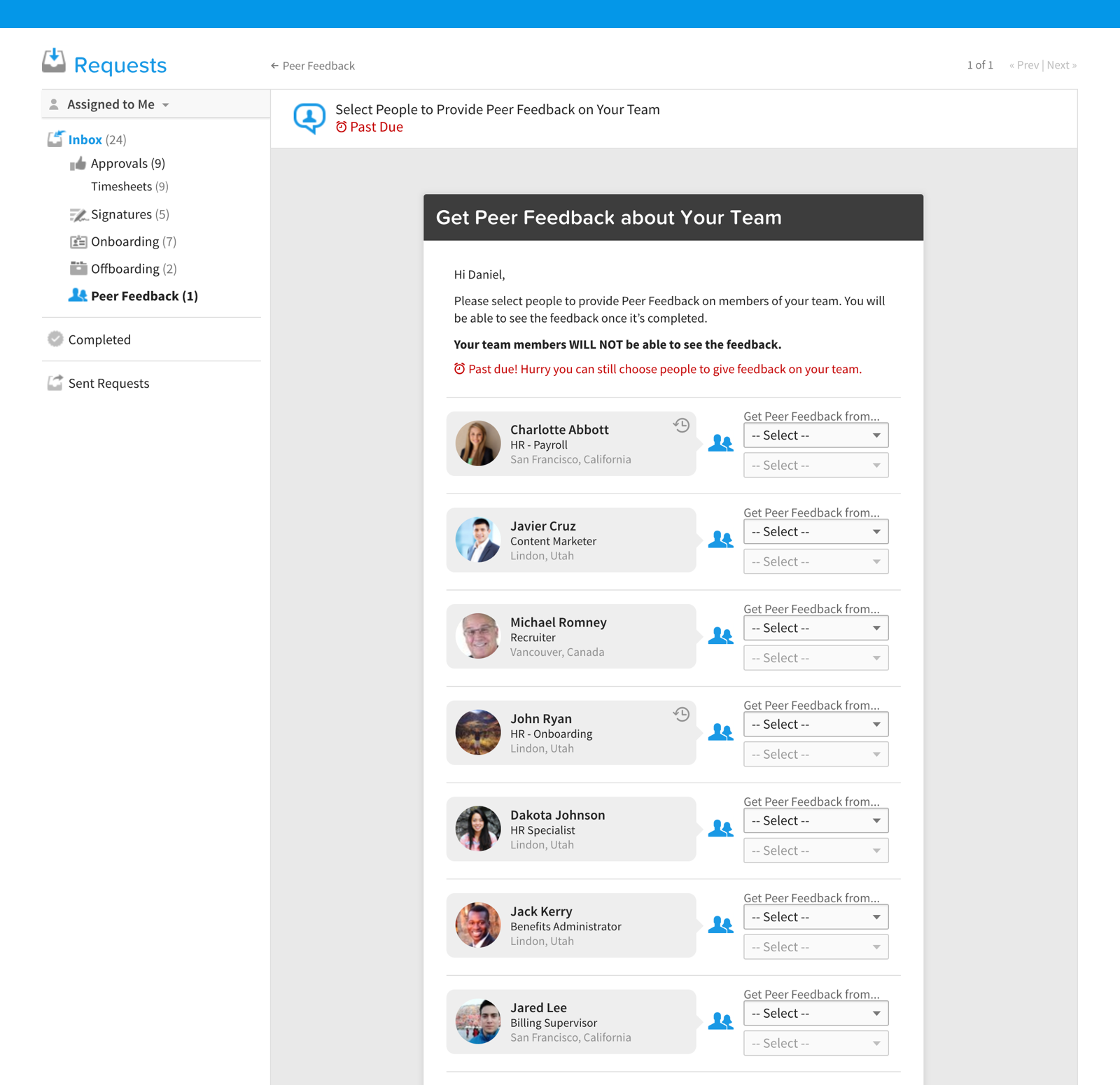 peer_feedback - BambooHR Ireland | A Grouper Technology Division
